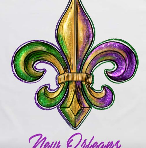 Mardi Gras Fleur De Lis